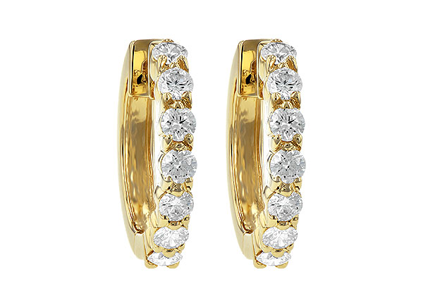 A047-12011: EARRINGS 1.00 CT TW