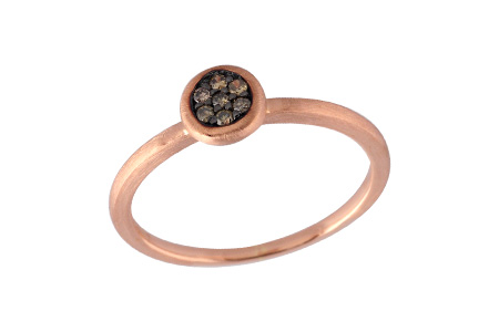 A231-63857: LDS DIA RG .08 BROWN DIA TW