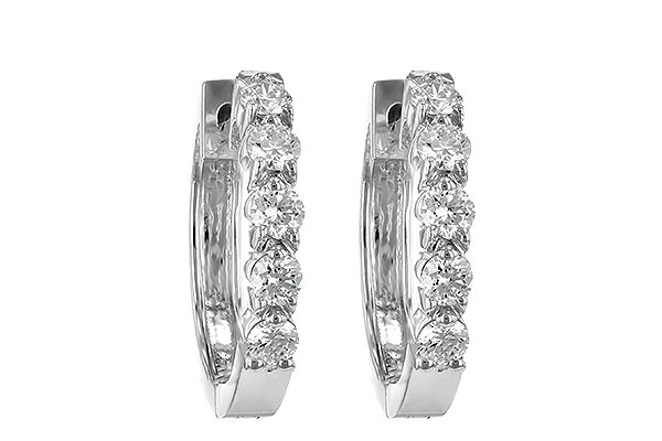 A231-66557: EARRINGS .50 TW