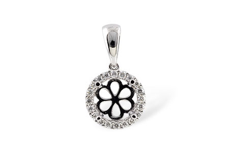 A232-58448: SEMI PENDANT .14 TW