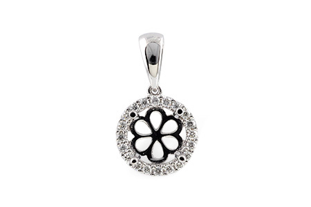 A232-58448: SEMI PENDANT .14 TW