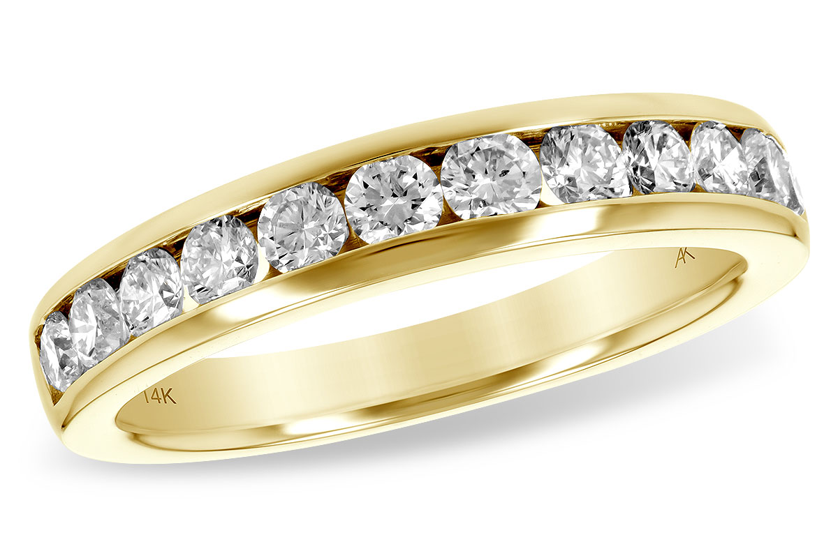 A234-43875: LDS WED RG .75 TW (12 STONES)