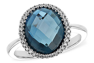 A235-29284: LDS RG 5.31 LONDON BLUE TOPAZ 5.45 TGW