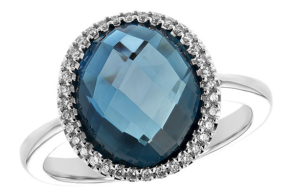 A235-29284: LDS RG 5.31 LONDON BLUE TOPAZ 5.45 TGW