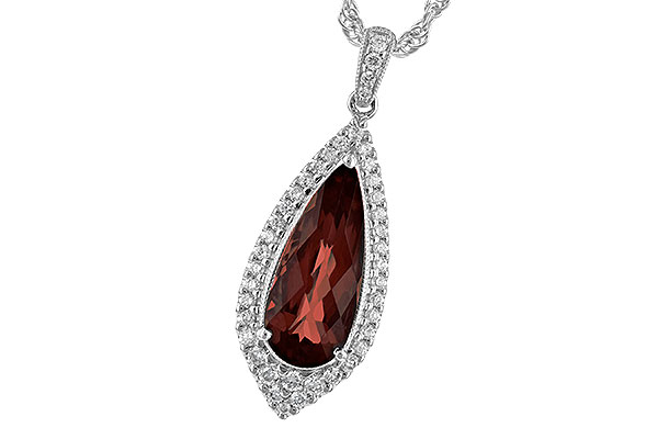 A235-30220: NECK 2.27 GARNET 2.52 TGW