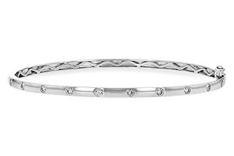 A235-32039: BANGLE BRACELET .40 TW