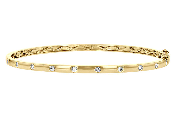 A235-32039: BANGLE BRACELET .40 TW
