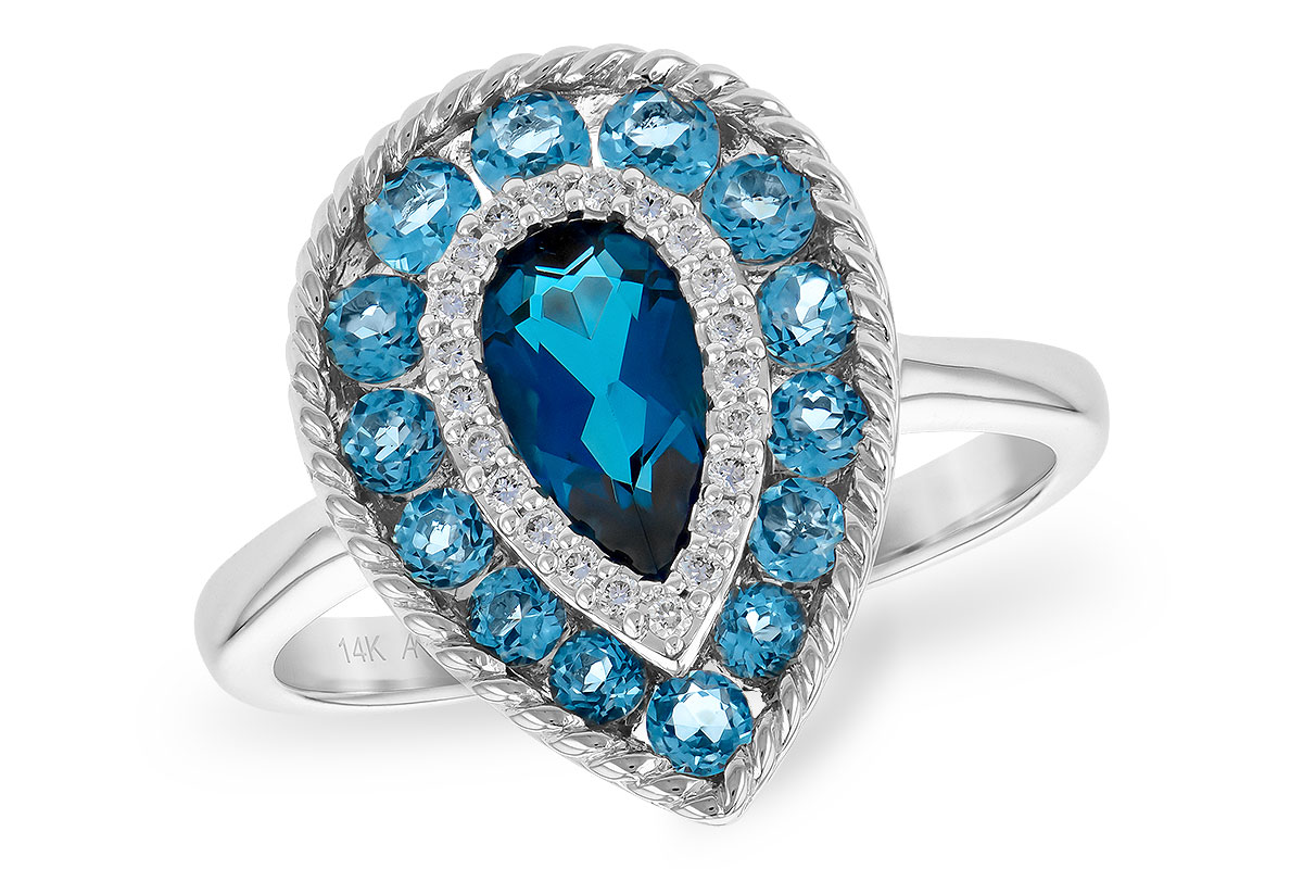 A236-22075: LDS RG 1.52 TW BLUE TOPAZ 1.60 TGW