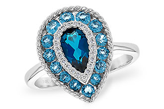 A236-22075: LDS RG 1.52 TW BLUE TOPAZ 1.60 TGW