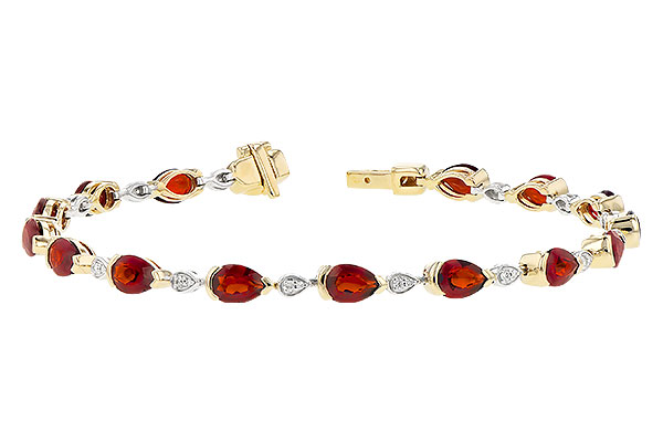A318-94748: BRACELET 6.44 GARNET 6.60 TGW