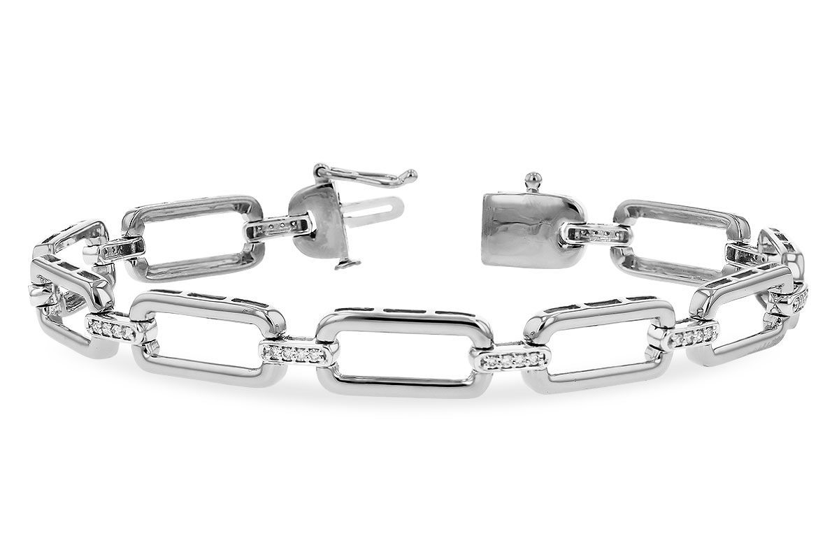 A319-87484: BRACELET .25 TW (7.5" - B235-32957 WITH LARGER LINKS)