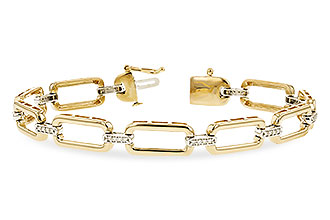 A319-87484: BRACELET .25 TW (7.5" - B235-32957 WITH LARGER LINKS)