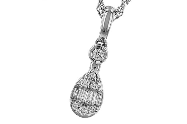A320-73820: NECKLACE .05 BAG .14 TW