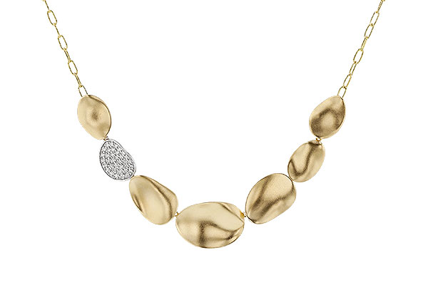 A320-73893: NECKLACE .38 TW (18")