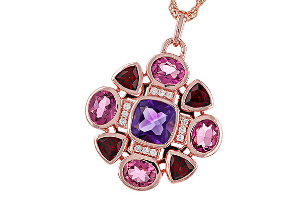 A320-75639: NECKLACE 2.76 SEMI-PREC (AM,GT,PT) 2.82 TGW