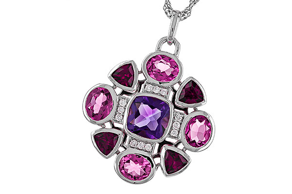 A320-75639: NECKLACE 2.76 SEMI-PREC (AM,GT,PT) 2.82 TGW