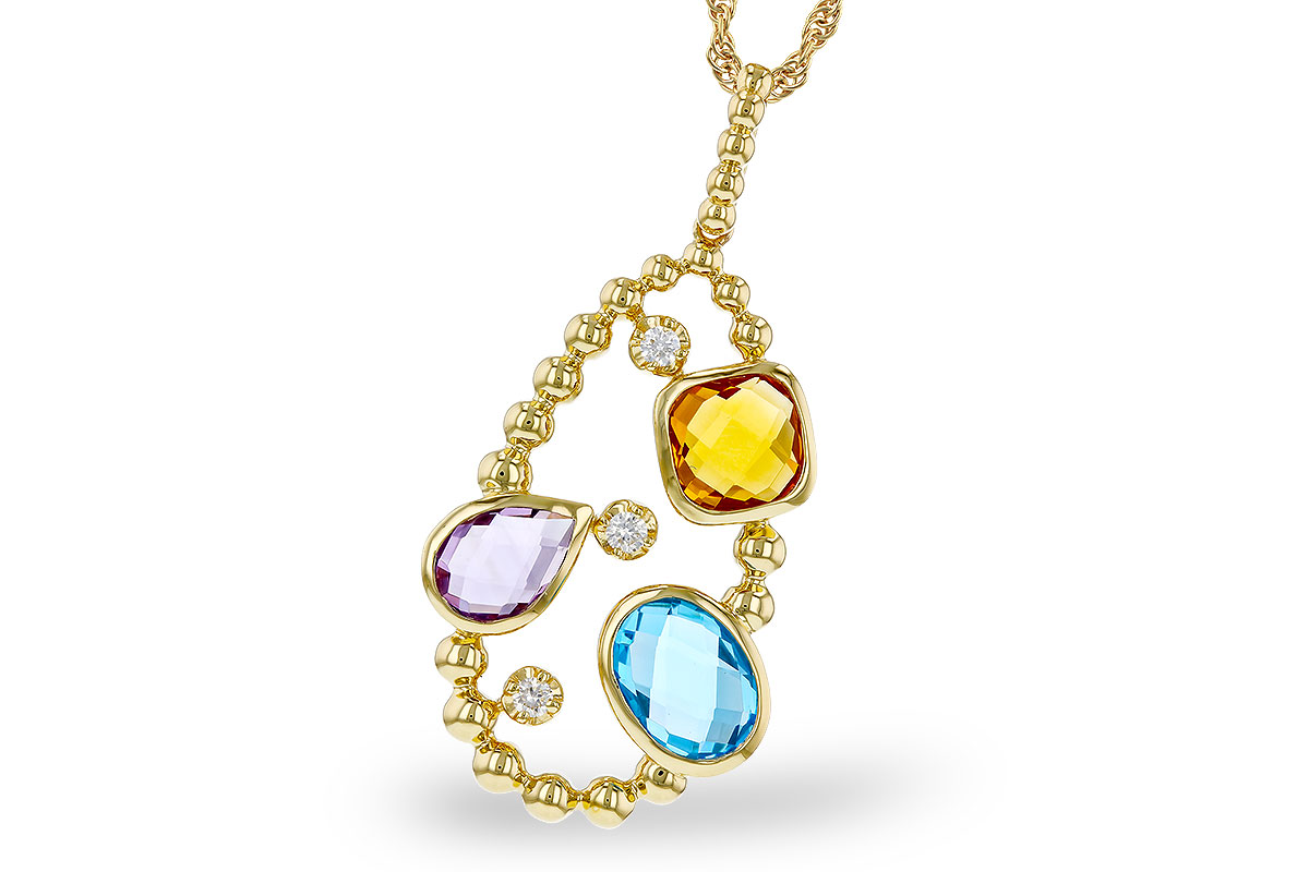 A320-76584: NECKLACE 3.04 TW SEMI-PREC 3.14 TGW (BT,AMY,CIT)