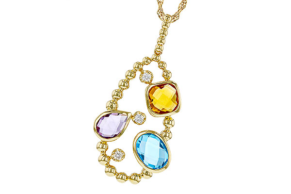 A320-76584: NECKLACE 3.04 TW SEMI-PREC 3.14 TGW (BT,AMY,CIT)