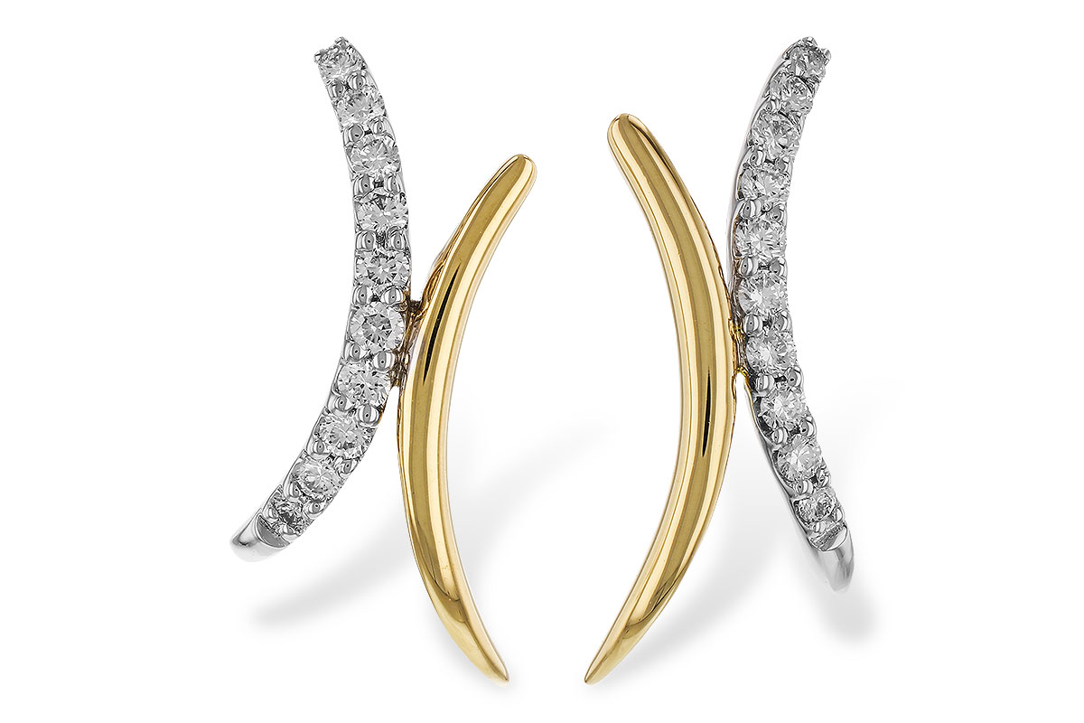 A320-77520: EARRINGS .15 TW