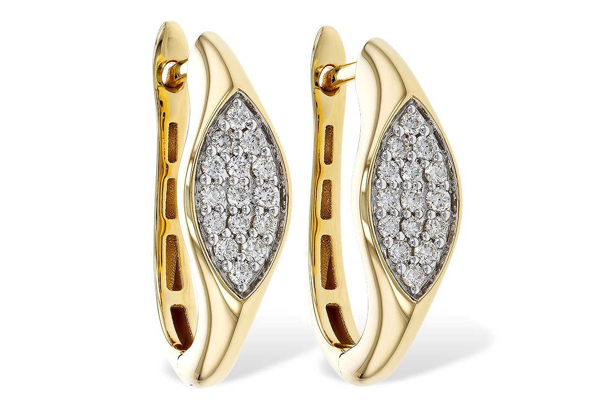 A320-80184: EARRINGS .25 TW