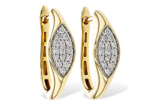 A320-80184: EARRINGS .25 TW