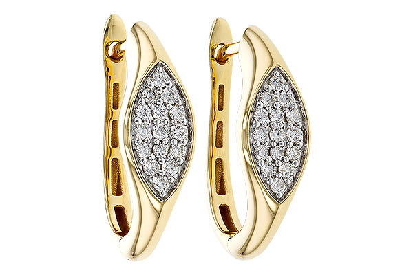 A320-80184: EARRINGS .25 TW