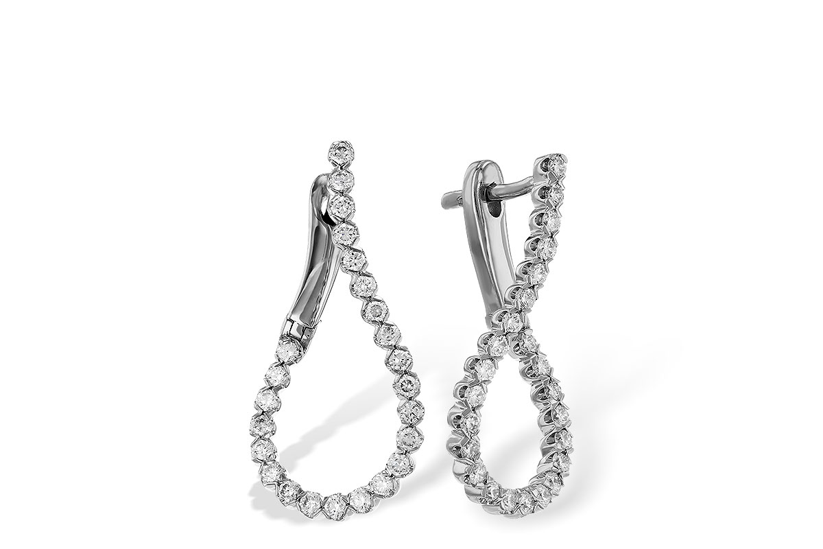 A321-63866: EARRINGS .50 TW