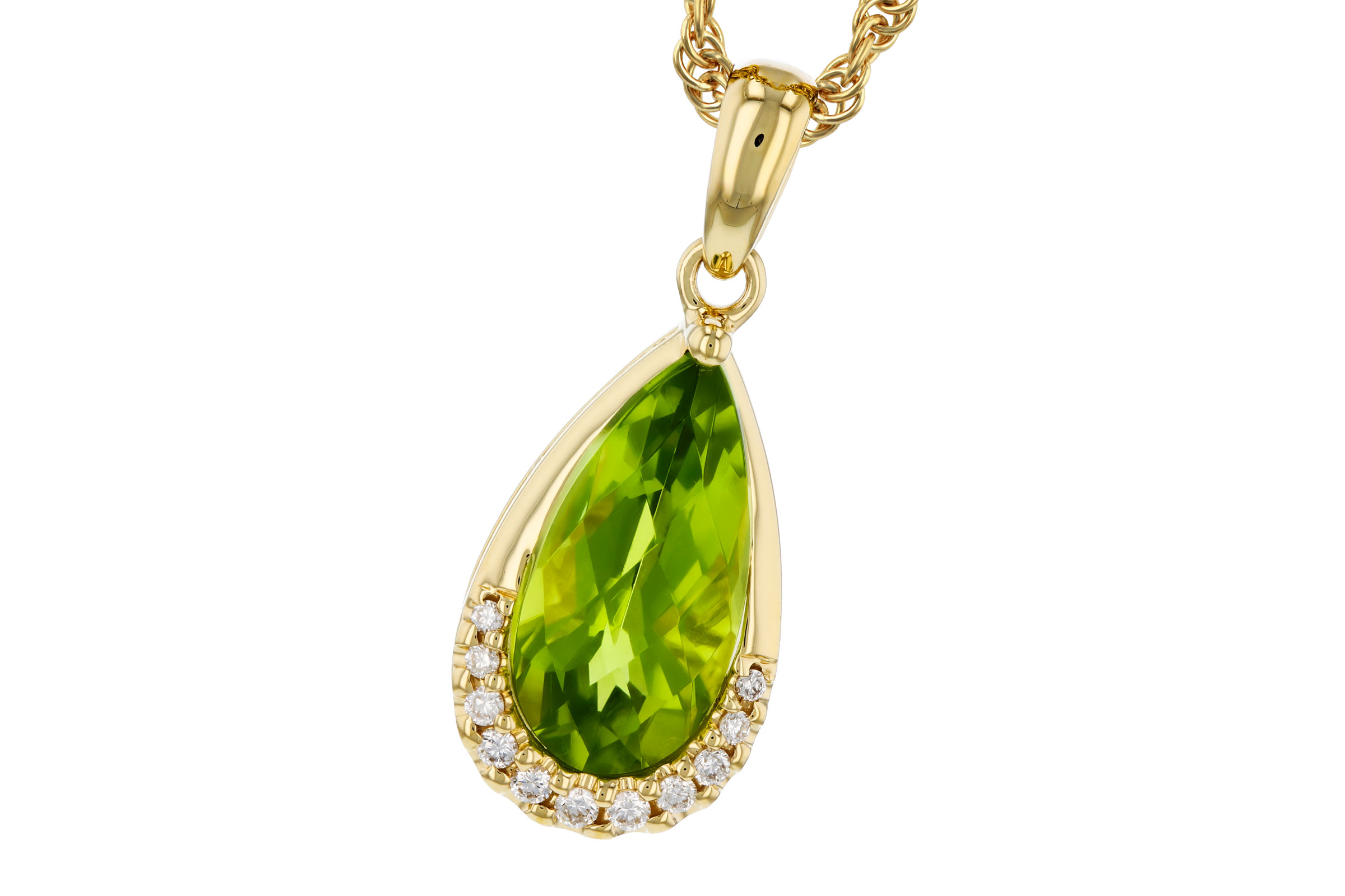 A321-65648: NECK 1.94 PERIDOT 2.00 TGW (12x6MM PS)