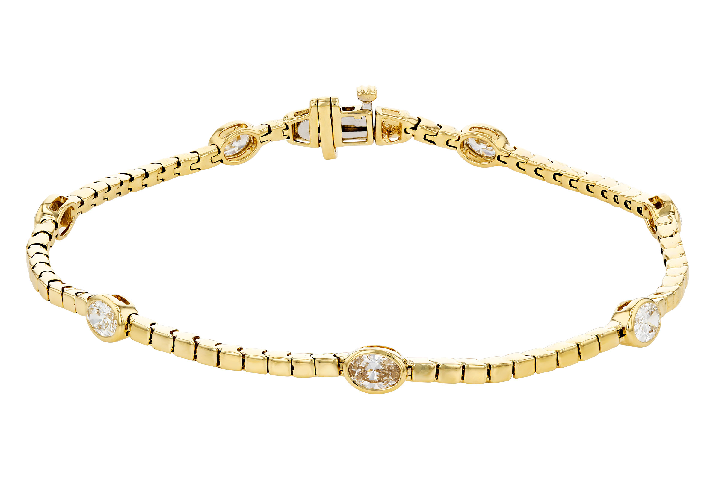 A321-65693: BRACELET 1.30 TW OVAL DIA (7")