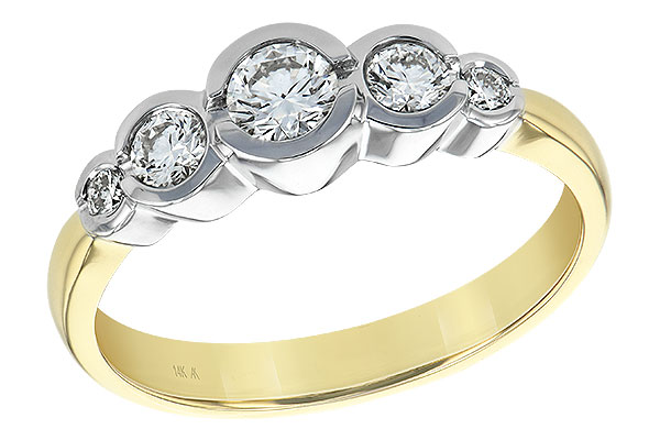 B138-96584: LDS WED RG .50 TW