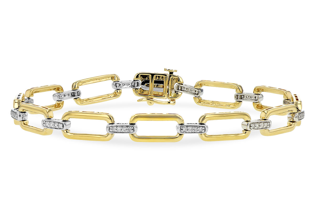 B235-32957: BRACELET .25 TW (7.5")