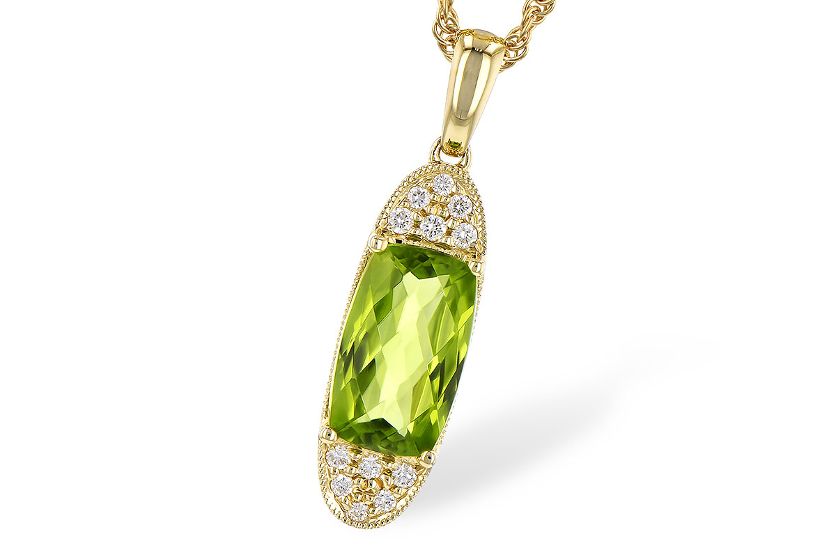 B318-98375: NECK 1.90 PERIDOT 2.00 TGW