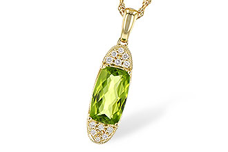 B318-98375: NECK 1.90 PERIDOT 2.00 TGW