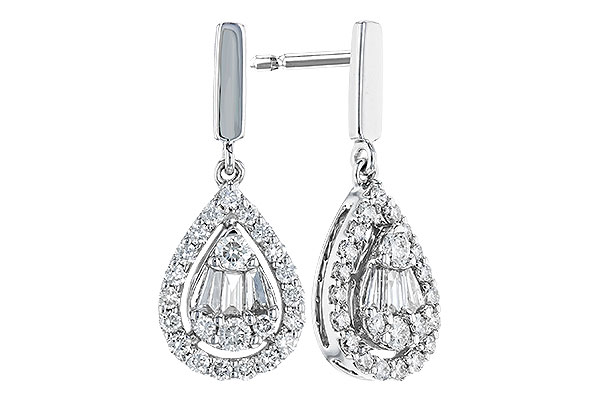 B319-82966: EARRINGS .08 TW BAG .40 TW