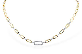 B319-85666: NECKLACE .58 TW
