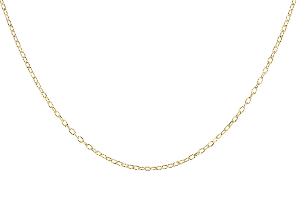 B319-87520: ROLO LG (18IN, 2.3MM, 14KT, LOBSTER CLASP)