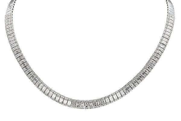 B319-89275: NECKLACE 9.26 E.C. 11.00 TW (16")