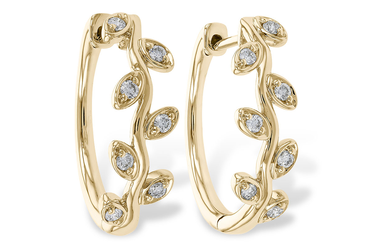 B320-74784: EARRINGS .25 TW