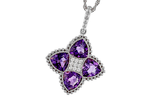 B320-77457: NECKLACE 2.22 AMETHYST 2.28 TGW