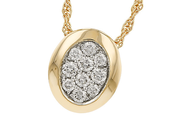 B320-79284: NECKLACE .25 TW