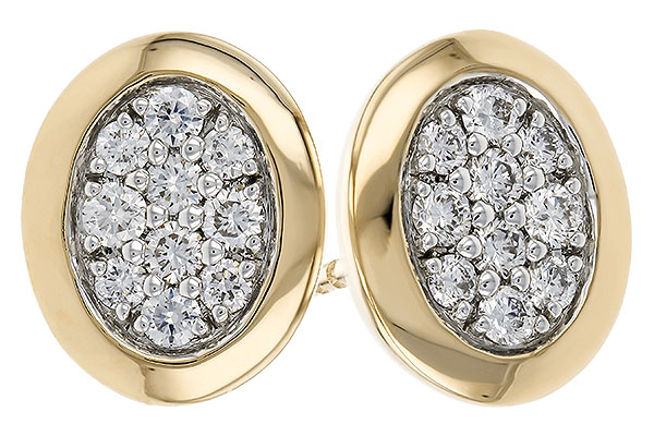 B320-79293: EARRINGS .39 TW
