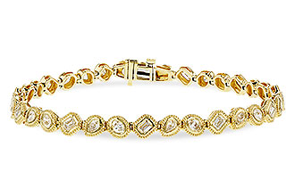 B320-80248: BRACELET 2.15 TW FANCY CUT DIAMONDS