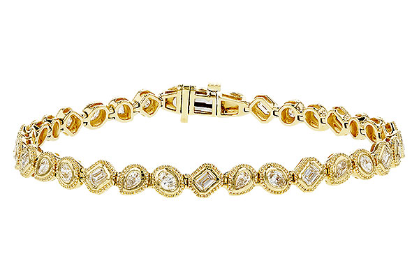 B320-80248: BRACELET 2.15 TW FANCY CUT DIAMONDS