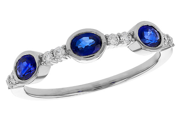 B320-81093: LDS WED RG .72 TW SAPP .84 TGW