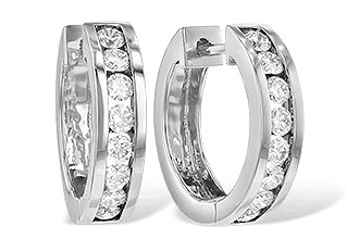 C231-66557: EARRINGS 1 CT TW