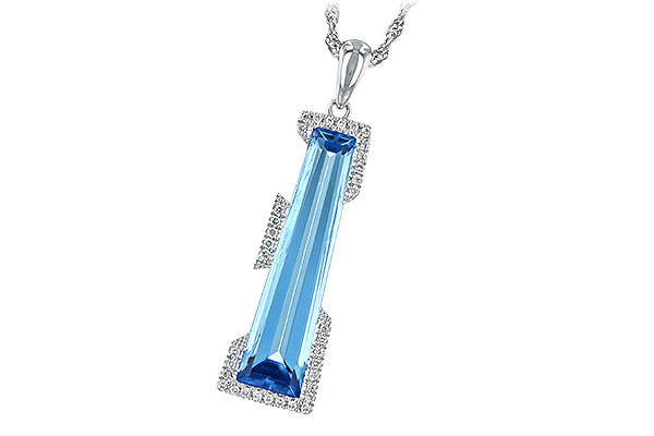 C235-29275: NECK 5.18 BLUE TOPAZ 5.28 TGW