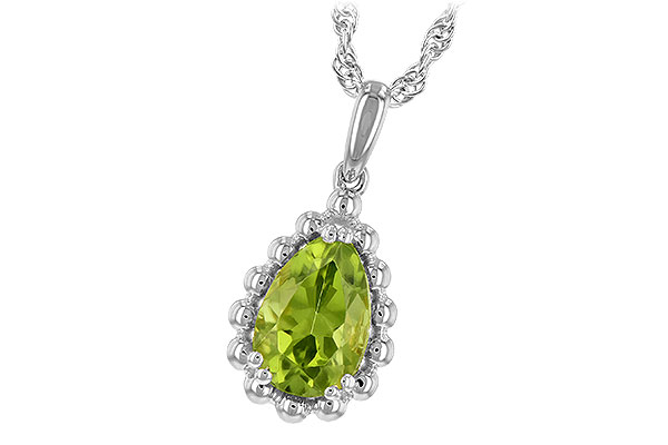 C235-31166: NECKLACE 1.30 CT PERIDOT