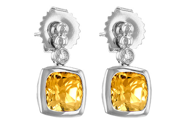 C235-32038: EARR 1.66 CITRINE 1.70 TGW