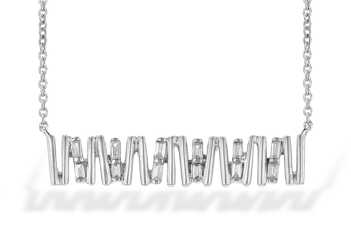 C236-22929: NECK .15 TW BAGUETTE DIAS