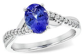 C236-24802: LDS RG 1.20 TANZANITE 1.35 TGW